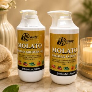 100% Organic Molato Promax Perfect Ligthening and Glow Body Shower Gel