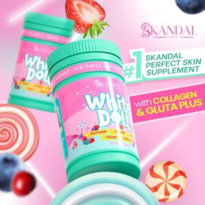 Skandal White Doll 800g X 1 With Cup. Youthful GLOW👌