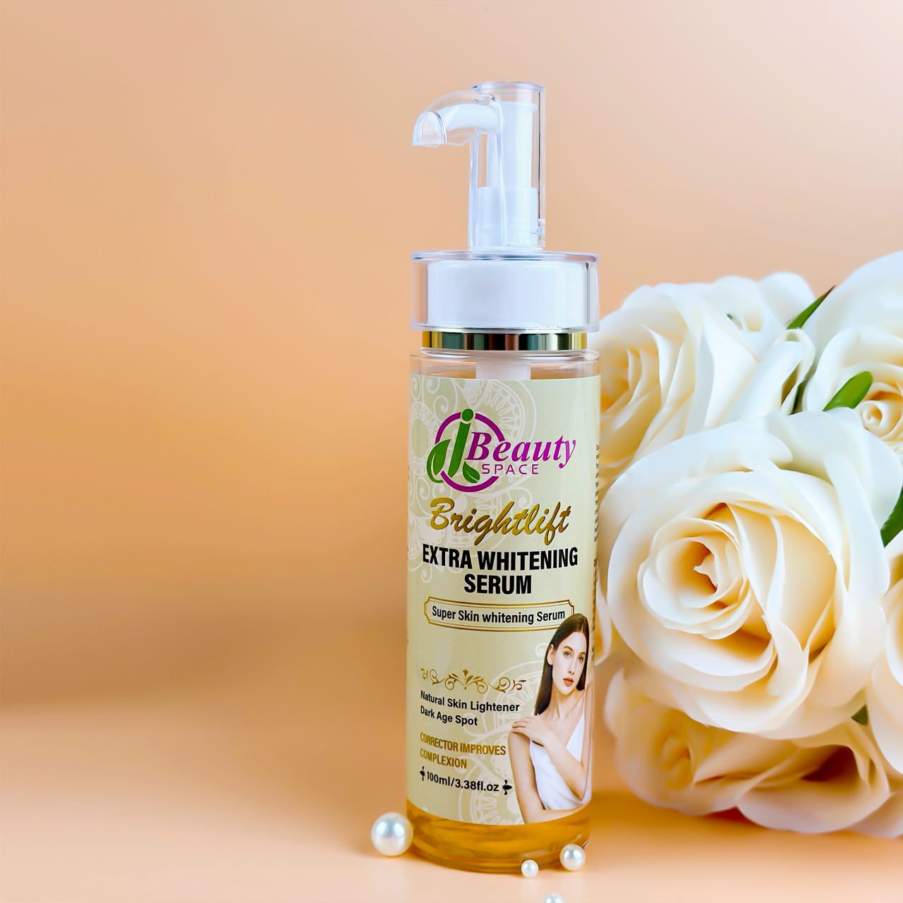 Brightlift 3in1 Anti-Aging Flawless & Super Glowing Skin Combo - 1pc Body Lotion & 1pc Exfoliating Shower Gel for All Skin Types - Image 2