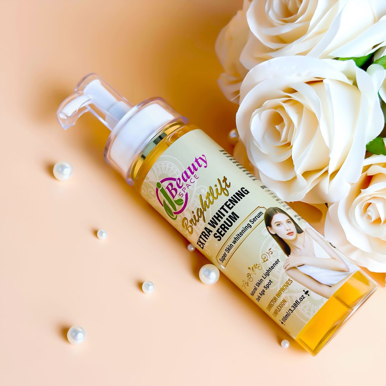Brightlift 3in1 Anti-Aging Flawless & Super Glowing Skin Combo - 1pc Body Lotion & 1pc Exfoliating Shower Gel for All Skin Types - Image 10
