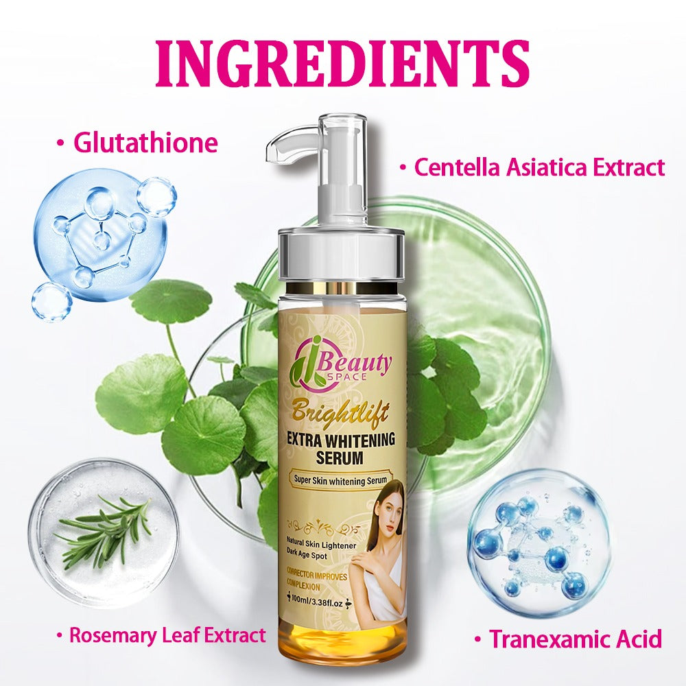 Brightlift 3in1 Anti-Aging Flawless & Super Glowing Skin Combo - 1pc Body Lotion & 1pc Exfoliating Shower Gel for All Skin Types - Image 9
