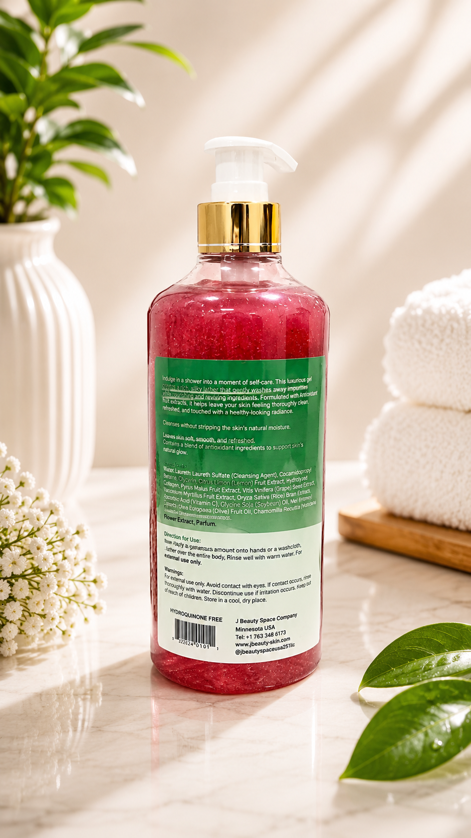 Filter Bright Ultra whitening and Exfoliating Body Wash or Shower Gel, 1000ml . 100% Effective - Image 2