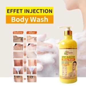 Effet Injection Body and face super Lightening, whitening and repair body wash. 1000ml