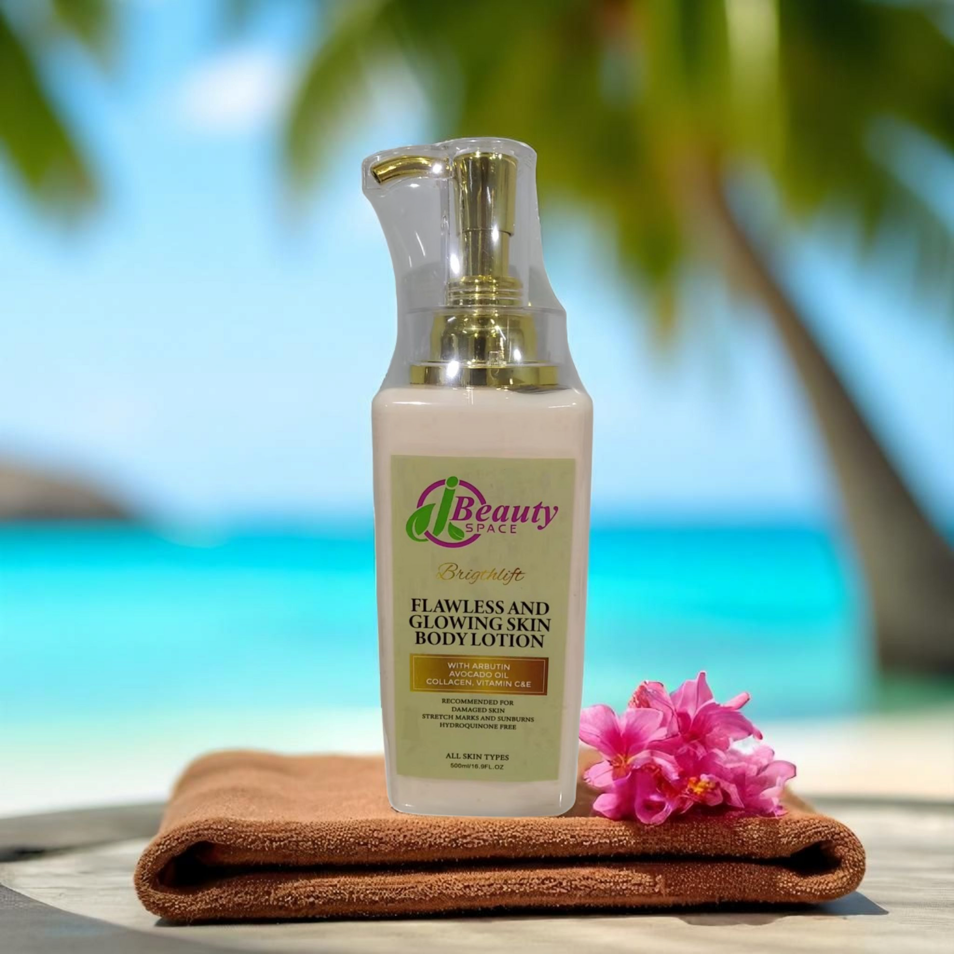 Brightlift 3in1 Anti-Aging Flawless & Super Glowing Skin Combo - 1pc Body Lotion & 1pc Exfoliating Shower Gel for All Skin Types - Image 6